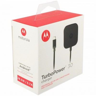 Carregador Turbo Power 30 Motorola 28.5w-5.7 A
